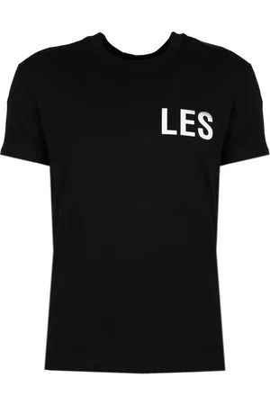 Les Hommes Top, Herre, Sort, S, Bomuld, T-shirts