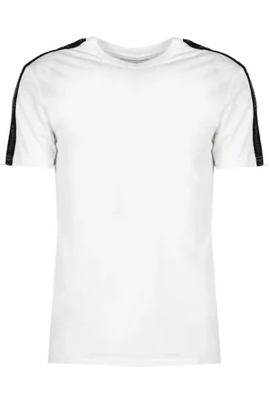 Les Hommes Top, Herre, Hvid, S, Bomuld, T-shirts