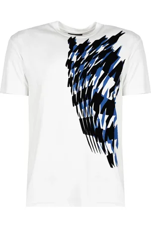 Les Hommes Top, Herre, Hvid, 2XL, Bomuld, T-shirts