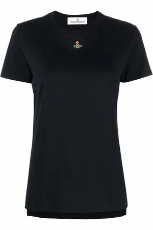 Vivienne Westwood Top, Dame, Sort, L, Uld, T-shirts