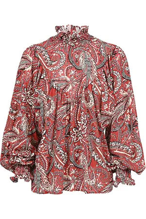 Lavi Bluser & Skjorter, Dame, Rød, XS, Uld, Blouses