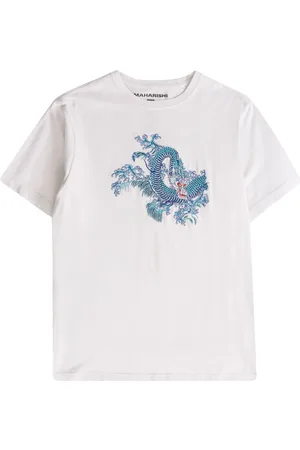 Maharishi Top, Herre, Hvid, L, Bomuld, T-shirts
