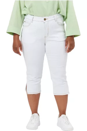 ADIA Shorts, Dame, Hvid, 6XL, Bomuld, ADBenita - Optical