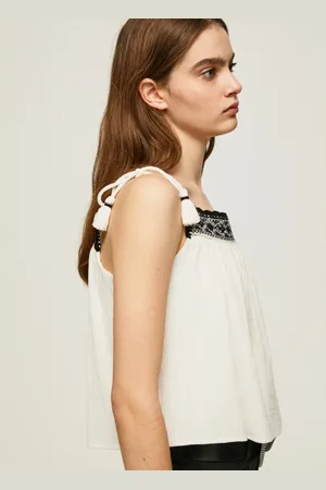 Pepe Jeans Top, Dame, , L, Bomuld, Ærmeløse toppe
