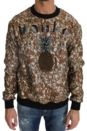 Dolce & Gabbana Strik, Herre, Brun, S, Uld, Sweater