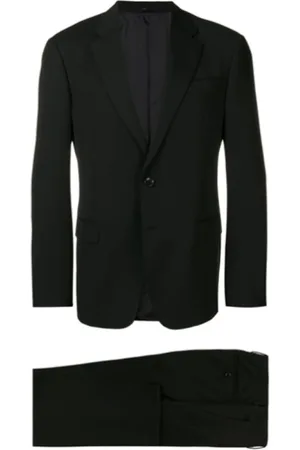 Giorgio Armani Jakkesæt, Herre, Sort, 4XL, Uld, Dragt