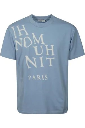 Ih Nom Uh Nit Top, Herre, Blå, M, Bomuld, T-shirts