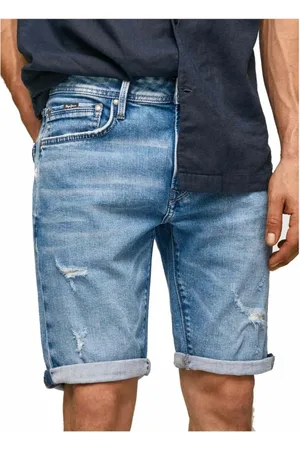 Pepe Jeans Shorts, Herre, Blå, W30, Denim, Denim Shorts