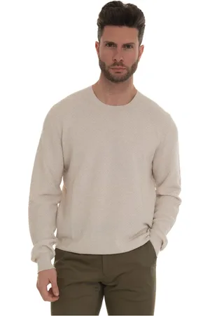 Gran Sasso Strik, Herre, , 4XL, Bomuld, Round-neck pullover