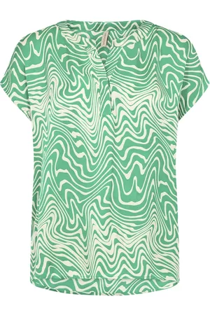 soyaconcept Bluser & Skjorter, Dame, Grøn, XL, Luna 1 Bluser 40127 Jade Grøn