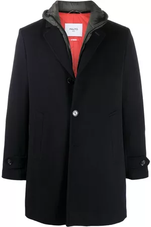 PALTÒ Jakke, Herre, Blå, S, Uld, Winter Jackets