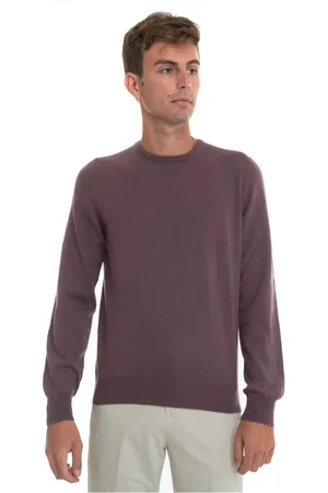 Gran Sasso Sweathshirts & Hoodies, Herre, Lyserød, 4XL, Cashmere, Cashmere pullover