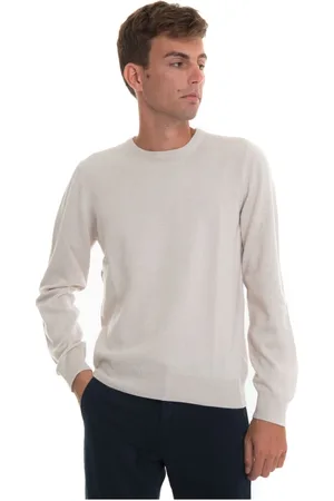 Gran Sasso Strik, Herre, , S, Uld, Round-neck pullover