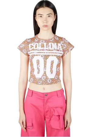 Collina Strada Top, Dame, Flerfarvet, S, Bomuld, T-shirts