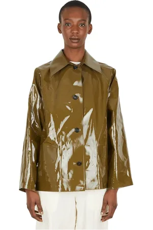 Kassl Editions Jakke, Dame, Grøn, XL, Bomuld, Jackets