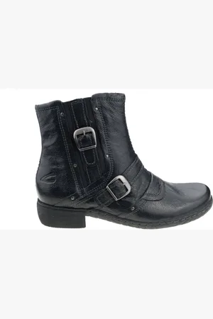 Camel Active Sko, Dame, Sort, 37 1/2 EU, Læder, Støvler