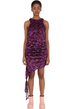 Collina Strada Kjole, Dame, Lilla, M, Uld, Dresses