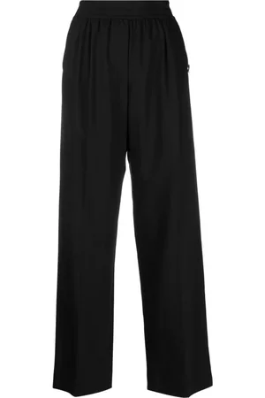 KRIZIA Bukser, Dame, Sort, XS, Uld, Wide Bukser