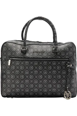 Carlo Colucci Taske, Herre, Sort, ONE SIZE, Uld, Laptop Bags Cases