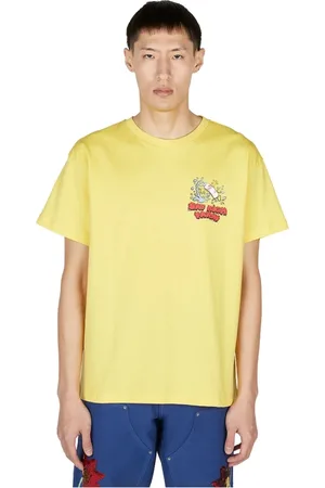 Sky High Farm Top, Herre, Gul, XL, Bomuld, T-shirts
