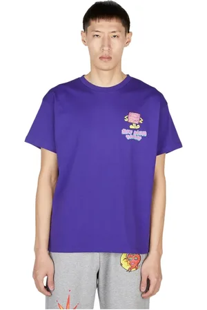 Sky High Farm Top, Herre, Lilla, L, Bomuld, T-shirts
