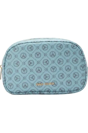 Carlo Colucci Taske, unisex, Blå, ONE SIZE, Toilet Bags