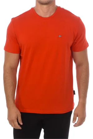 Napapijri Top, Herre, Rød, S, Bomuld, T-shirts