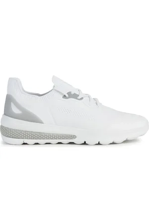 Geox Sko, Herre, Hvid, 44 EU, Polyester, Sneakers