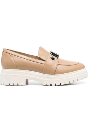 Michael Kors Sko, Dame, Brun, 39 EU, Uld, Loafers