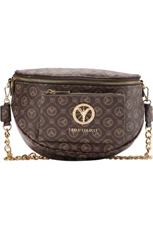 Carlo Colucci Taske, unisex, Brun, ONE SIZE, Uld, Shoulder Bags