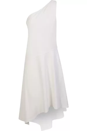 J.W.Anderson Kvinder Asymmetriske kjoler - The garment features an asymmetrical design with a buckle detail on the shoulder