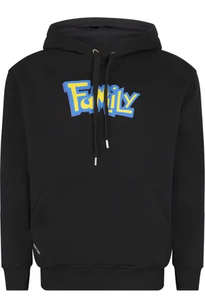 Family First Sweathshirts & Hoodies, Herre, Sort, S, Uld, Hættetrøjer