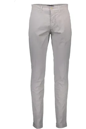 HARMONT&BLAINE Bukser, Herre, Grå, XL, Bomuld, Chinos