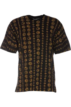 Dolce & Gabbana Top, Herre, Sort, M, Uld, T-shirts