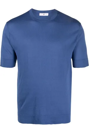 PT Torino Top, Herre, Blå, M, Bomuld, T-shirts
