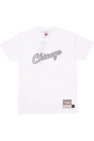 Mitchell & Ness Top, Herre, Hvid, L, T-shirts