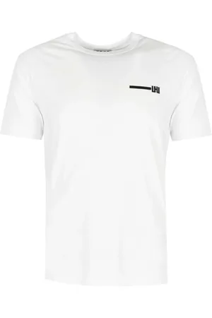 Les Hommes Top, Herre, Hvid, L, Bomuld, T-shirts