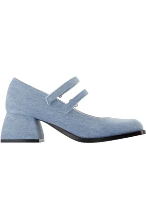 NODALETO Sko, Dame, Blå, 35 EU, Denim, Pumps