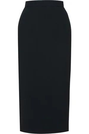 Nº21 Nederdel, Dame, Sort, L, Uld, Midi Skirts