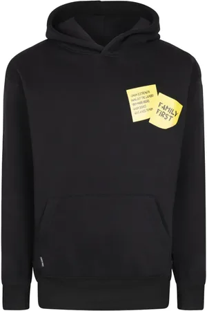 Family First Sweathshirts & Hoodies, Herre, Sort, S, Uld, Hættetrøjer
