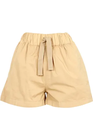 SEMICOUTURE Shorts, Dame, Brun, 2XS, Bomuld, Korte shorts