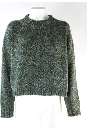 Roberto Collina Strik, Dame, Grøn, M, Uld, Sweatshirts Hoodies