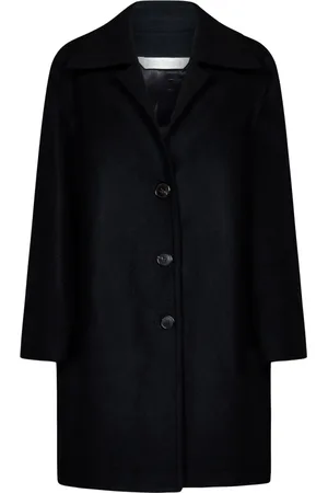 Palm Angels Frakke, Dame, Sort, 2XS, Uld, Single-Breasted Frakker