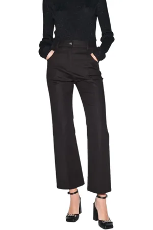 BARBARA BUI Jeans, Dame, Sort, XS, Bomuld, Wide Jeans