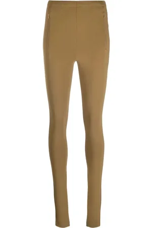 WARDROBE.NYC Bukser, Dame, Brun, M, Tyl, Leggings