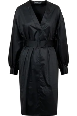 Kaos Kjole, Dame, Sort, L, Bomuld, Shirt Dresses