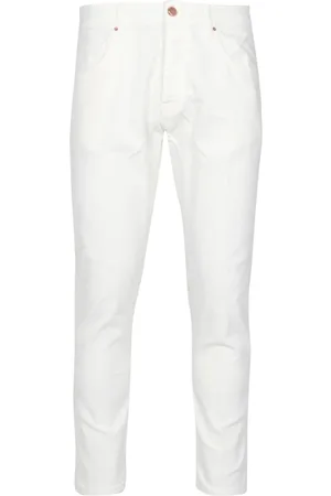 Don the Fuller Jeans, Herre, Hvid, W35, Denim, Slim-fit Jeans