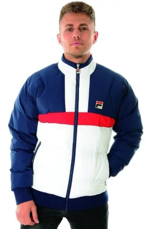 Fila Sweathshirts & Hoodies, Herre, Blå, S, Uld, Winter Jackets