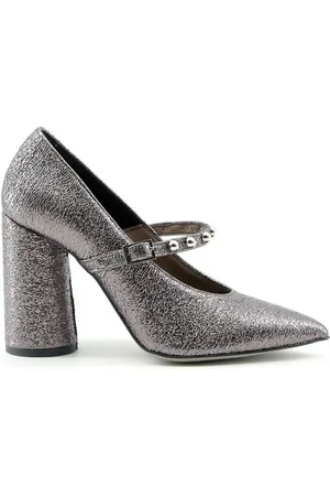 Made in italia Sko, Dame, Grå, 39 EU, Læder, Pumps