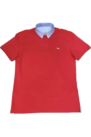 HARMONT&BLAINE Top, Herre, Rød, M, Bomuld, Knitwear
